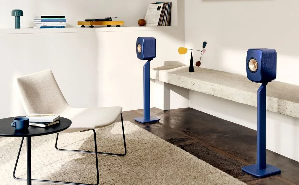 KEF LSX 2 Bleu   S1 Bleu Enceintes sans fil hi-fi