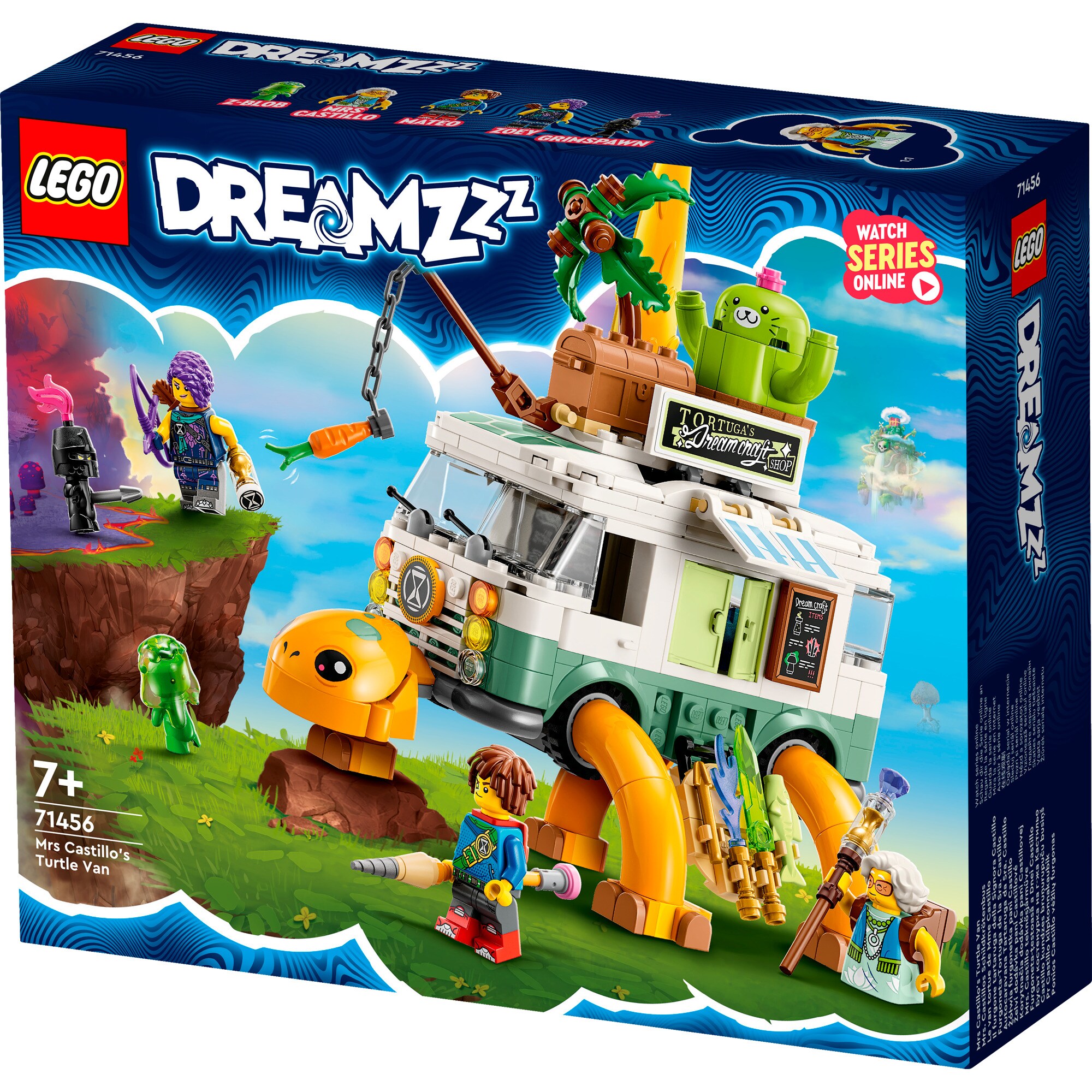 LEGO Konstruktionsspielzeug DREAMZzz Mrs. Castillos Schildkrötenbus