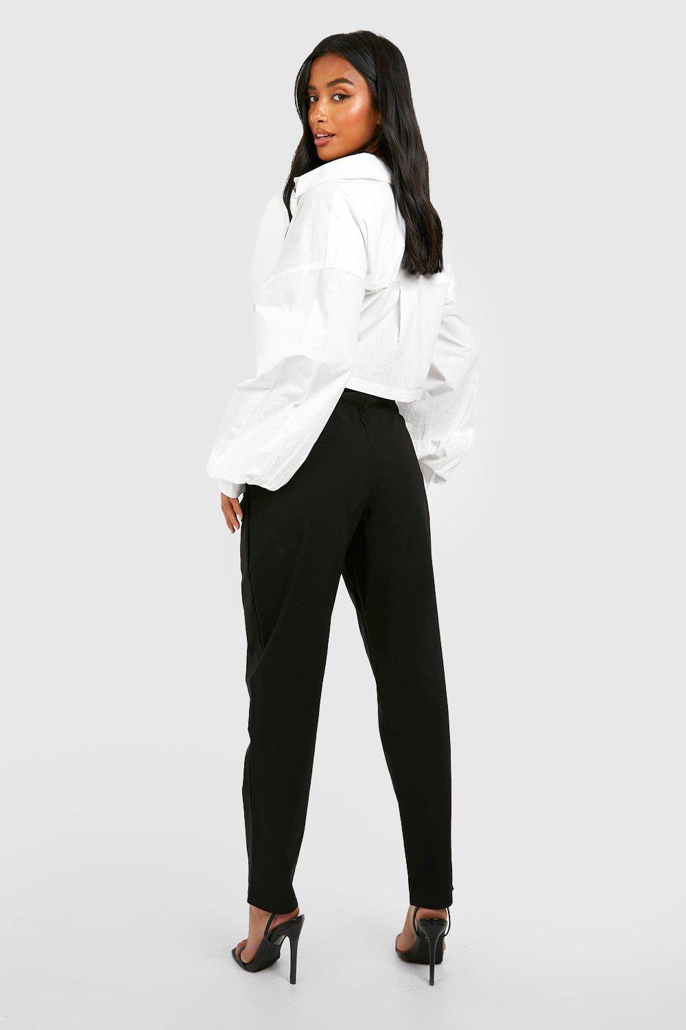 boohoo Petite Pantalon Super Stretch Fuselé Tailoré