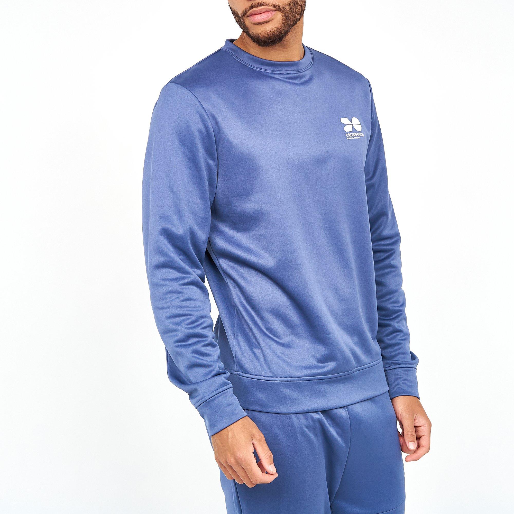 Crosshatch CH Langtons Crew Sweater Mens