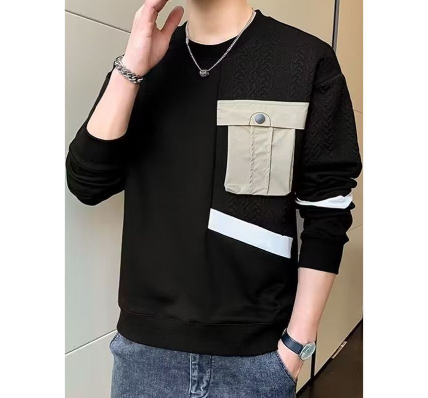 Acrius - Sweatshirt met ronde hals / T-shirt met korte mouwen