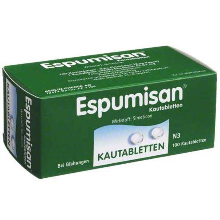 Espumisan Kautabletten, 100 St