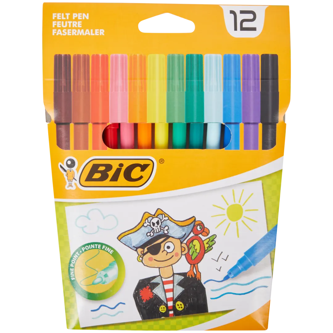 BIC kleurstiften 12 stuks