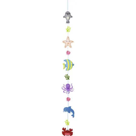 Folia Mini Filz Nähset für Kinder Filzinies Girlande, Ozean