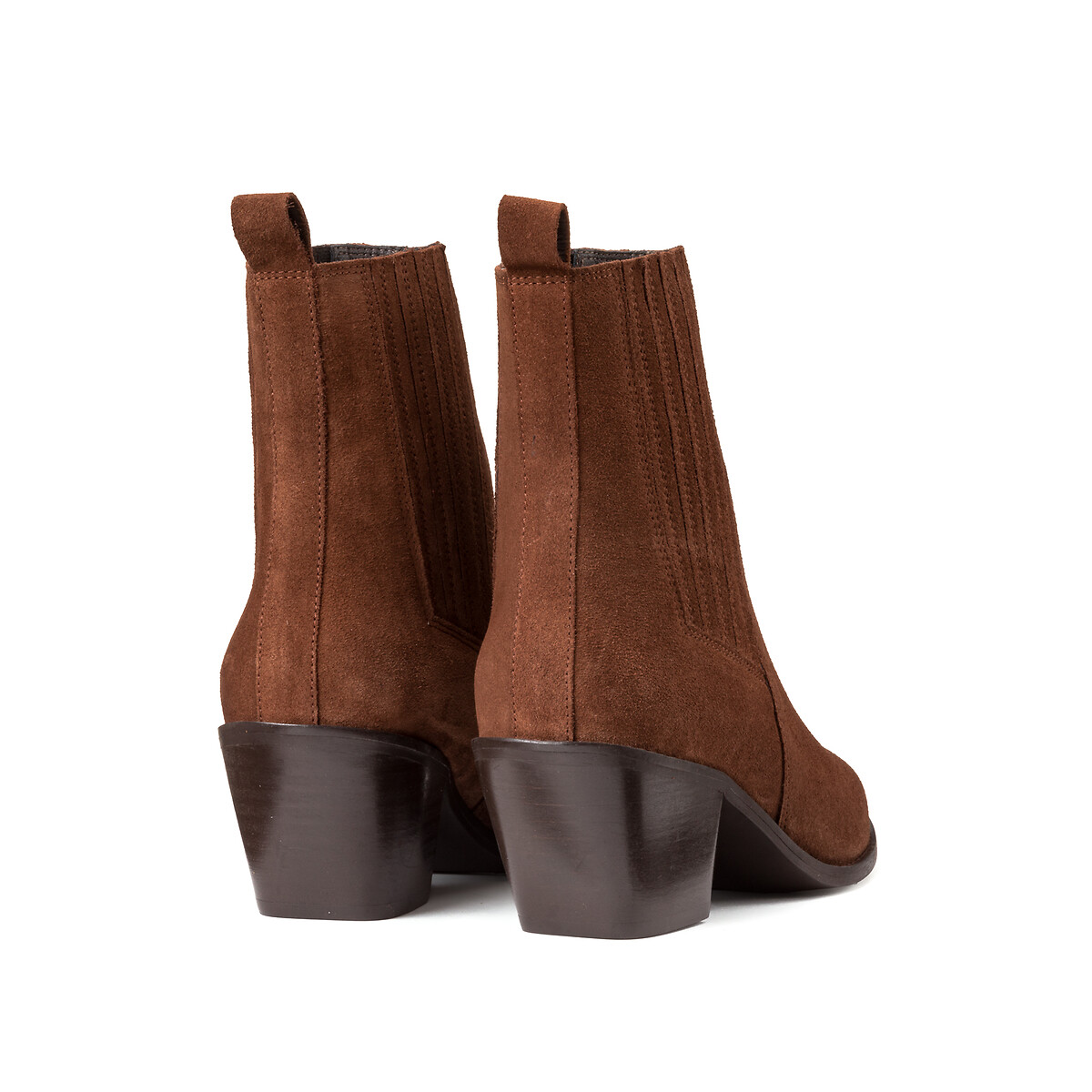 COLEÇÕES LA REDOUTE<br>Botim de camurça, Assinatura DORIANE