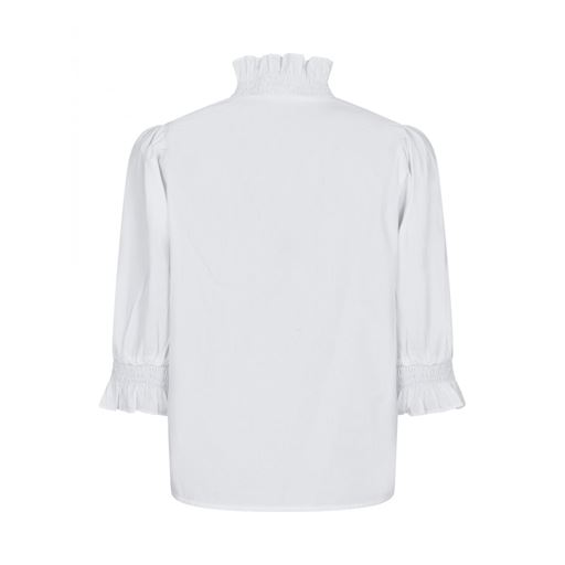 Neo Noir Briony C Poplin Bluse, White, 36