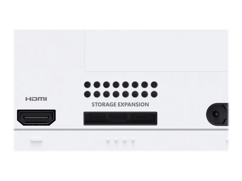 Microsoft® Xbox Series S | Spillekonsol - 1440p@60fps / 1080p@120fps - 512GB SSD NVme - Wi-Fi/LAN - HDMI® 2.1 - Hvid | Inkl. 1 x Xbox trådløs controller (Hvid)