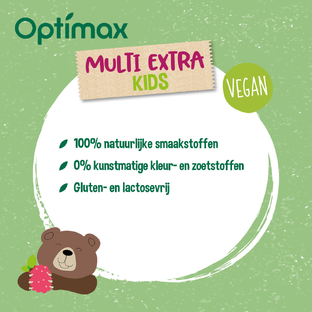 Optimax Multivitamine Kids Extra Kauwtabletten 180ST