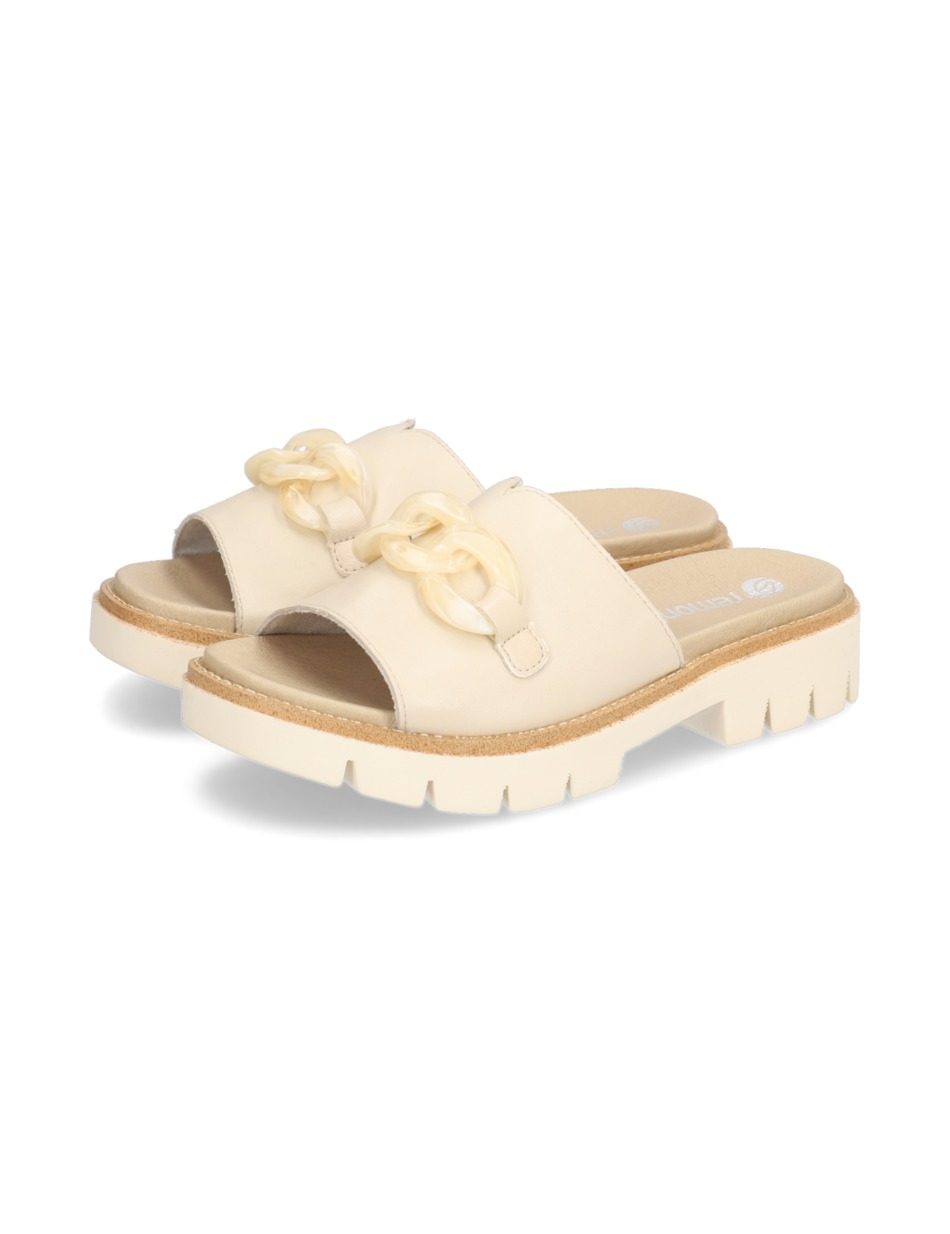 Glattleder Pantoffel