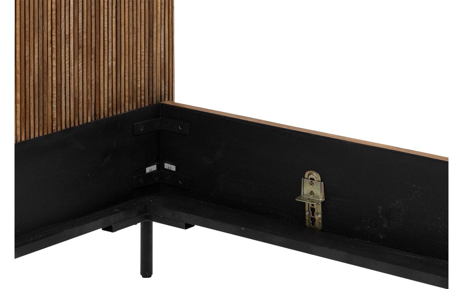 Goossens Bedframe Adel - 160 x 200 - Teak blank was - Hout