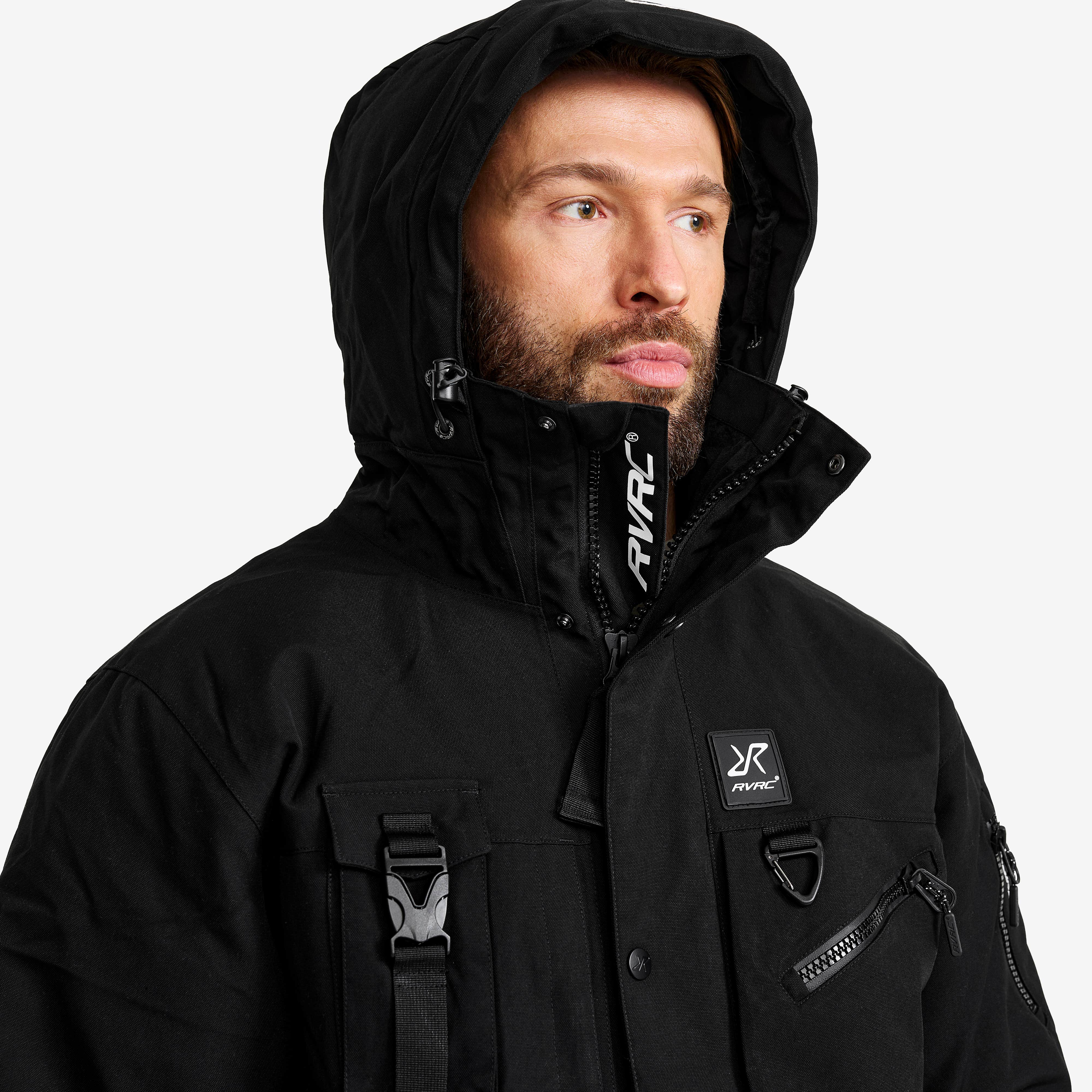 Saviour Tech 2L Insulated Parka Herre Black