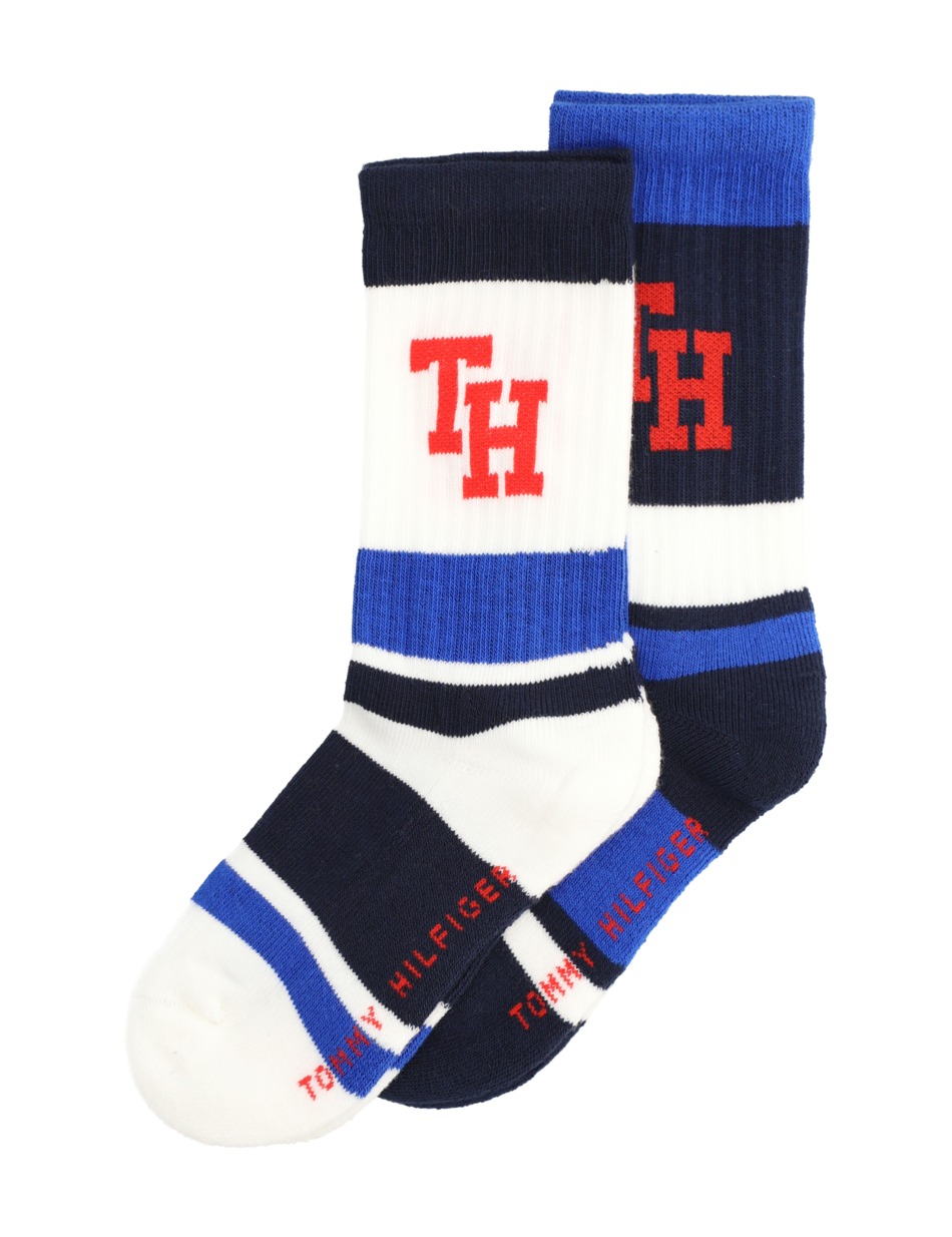 SOCK 2P SPORTY PATCH