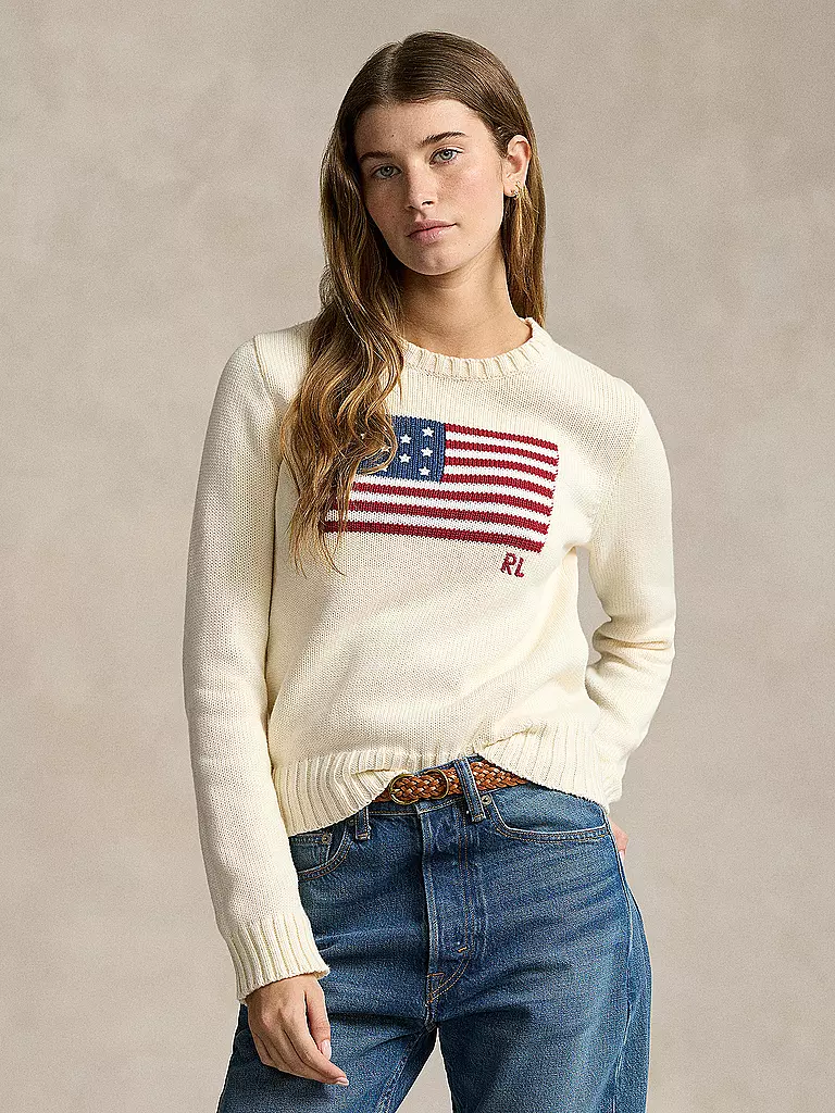 POLO RALPH LAUREN Pullover creme
