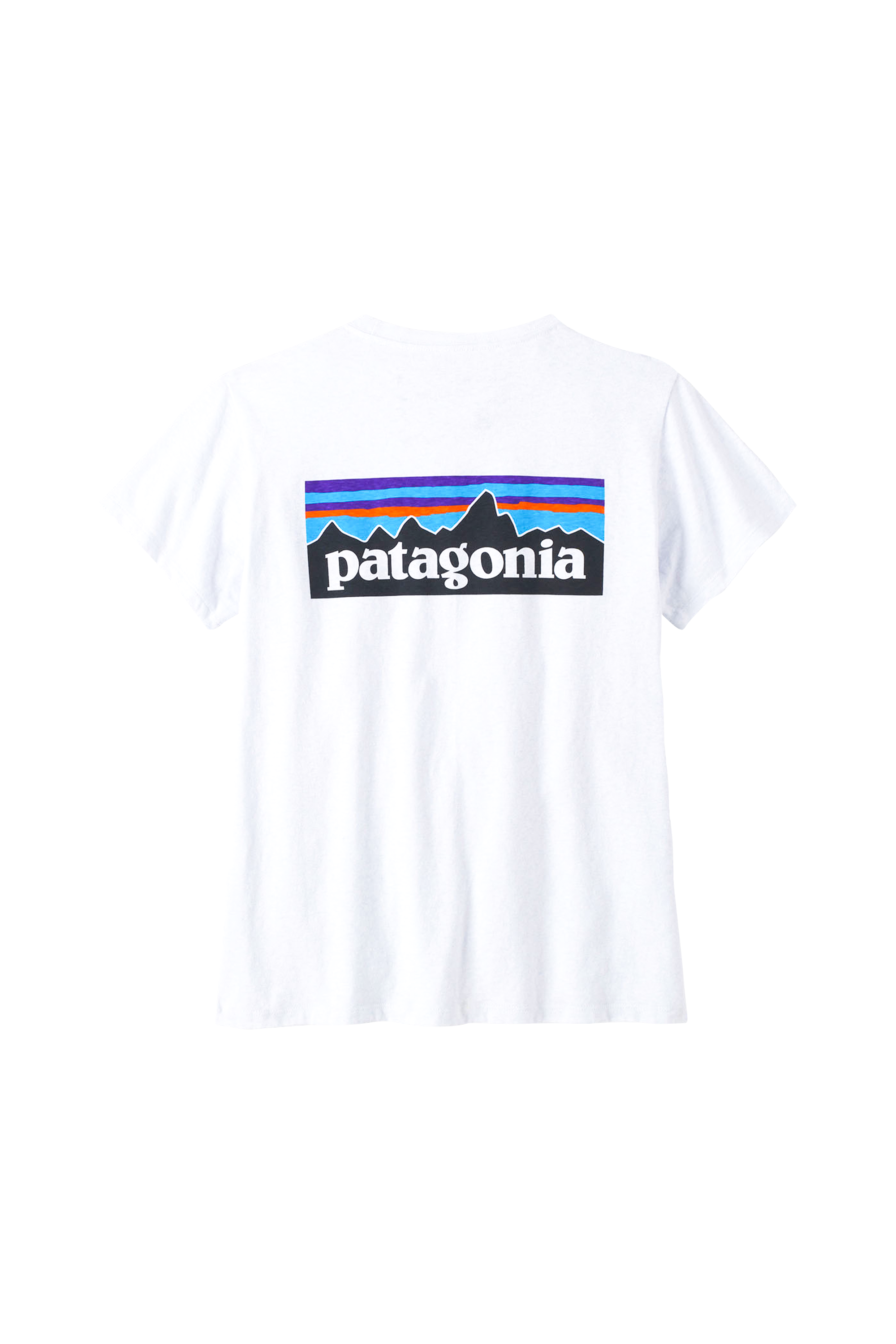 PATAGONIA T-shirt W's P-6 Logo Blanc