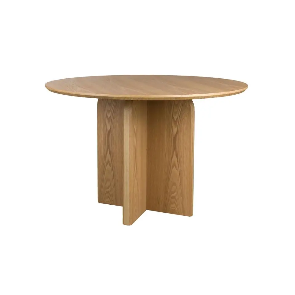 Housecraft Laurent Eettafel 120 cm Rond Hout Naturel