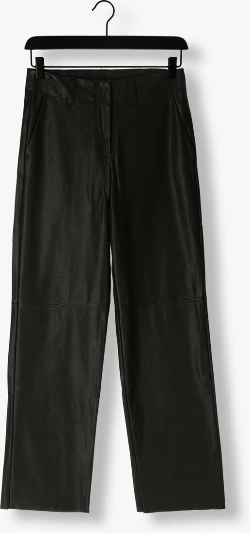 KNIT-TED zwarte knit-ted wijde broek naomi pant