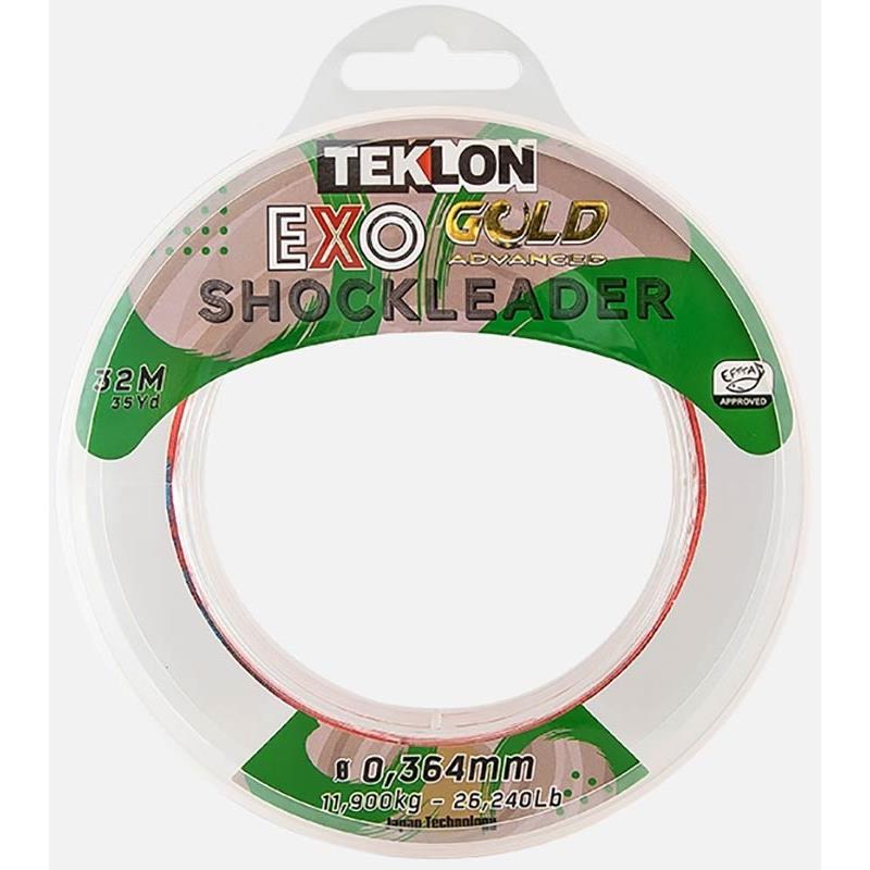 Nylon Teklon Exo Gold Advanced Shockleader - 32M
