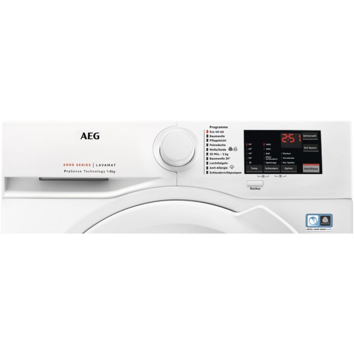 AEG Waschmaschine 6000 PROSENSE® L6FBF56681
