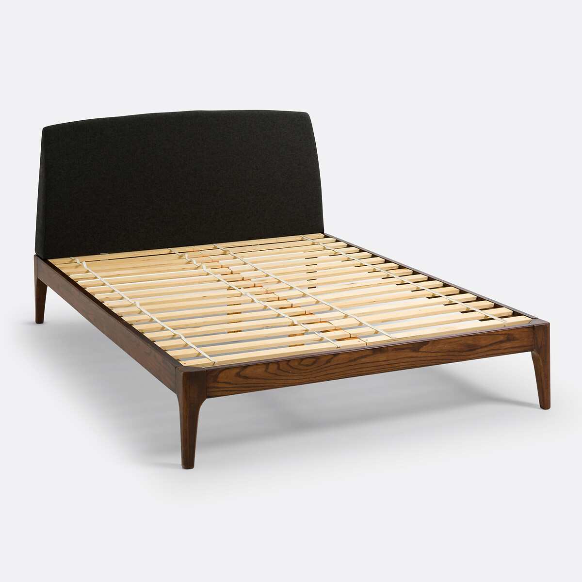 LA REDOUTE INTERIEURS<br>Cama com estrado de ripas e cabeceira Agura