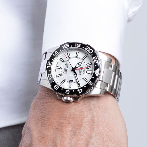 Jaguar Ceramic J1011 Herreur, Silver, 44 mm