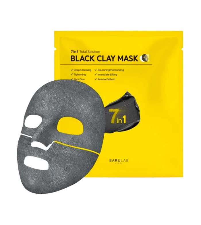 Barulab - Máscara Facial de Argila 7 in 1 Total Solution - Black Clay