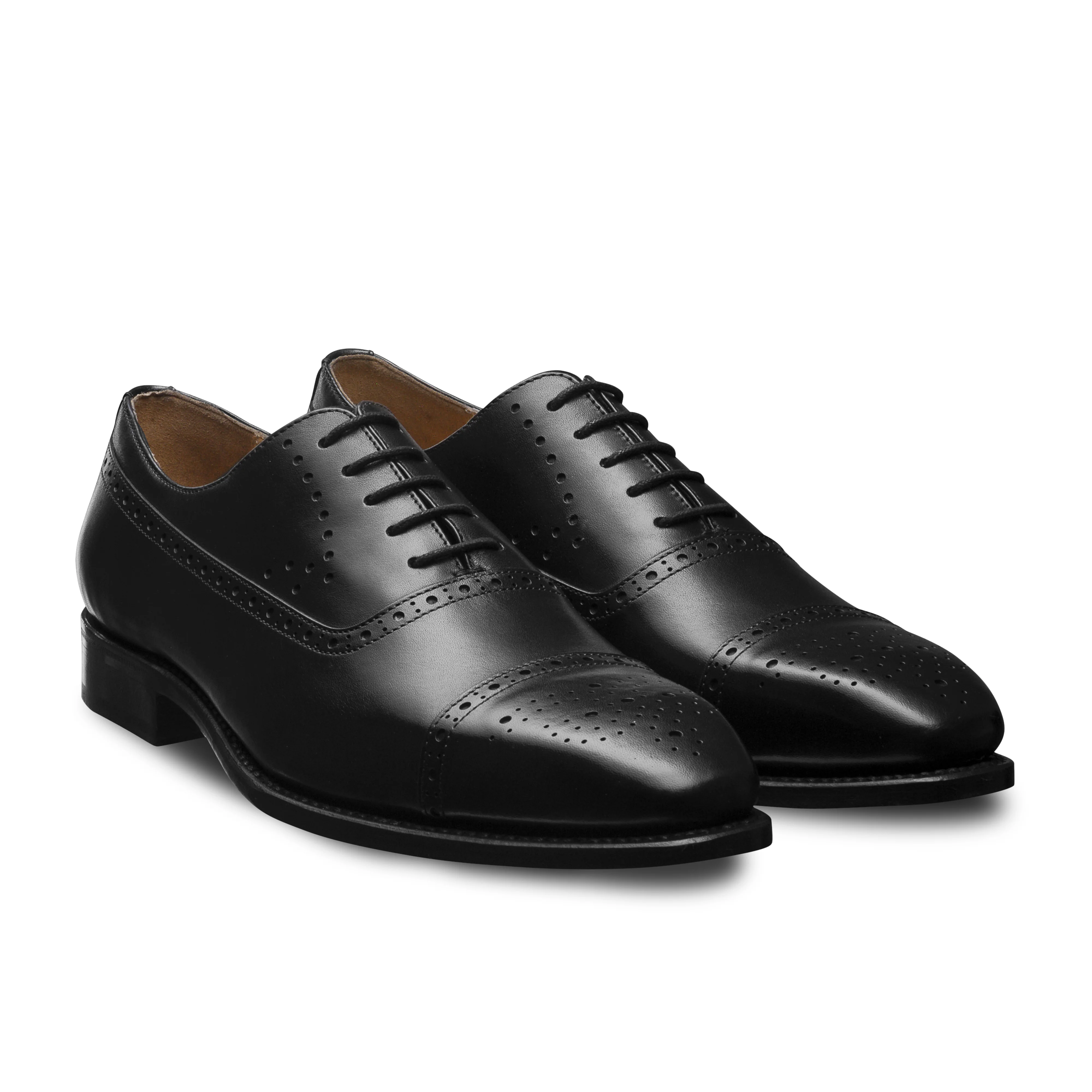 Richelieu Brogue noir Milton 306