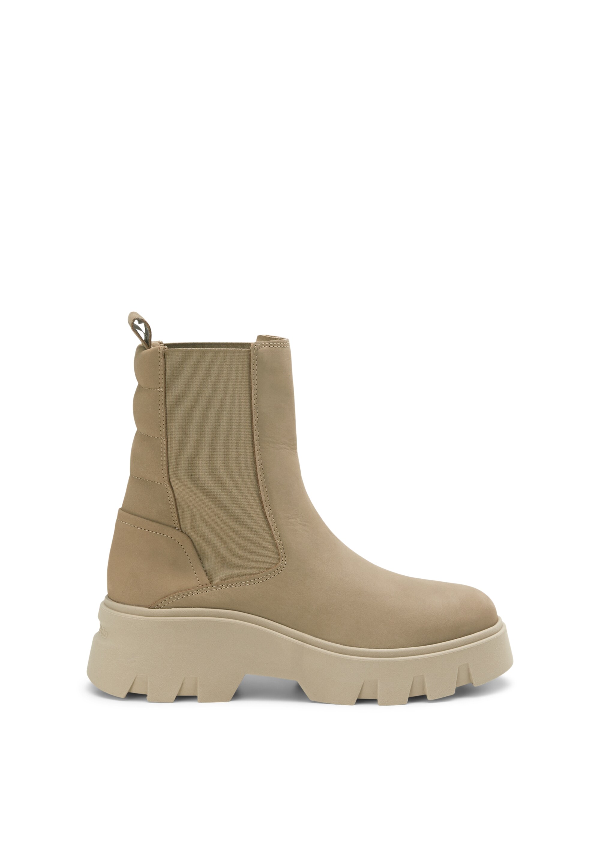 Chelsea-Boot aus feinem Nubukleder