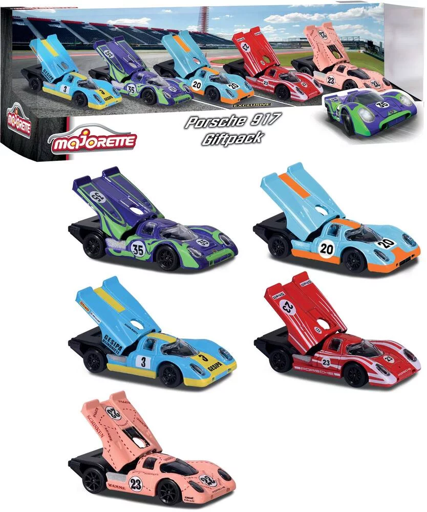 VOITURE MAJORETTE PORSCHE 917 GIFTPACK