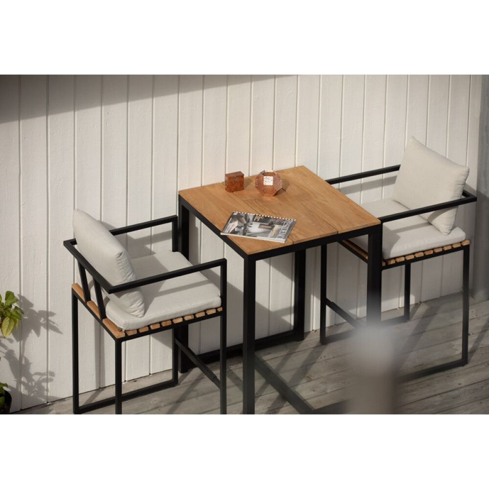 BARBORD SENSUM EKSJÖ TEAK SVART