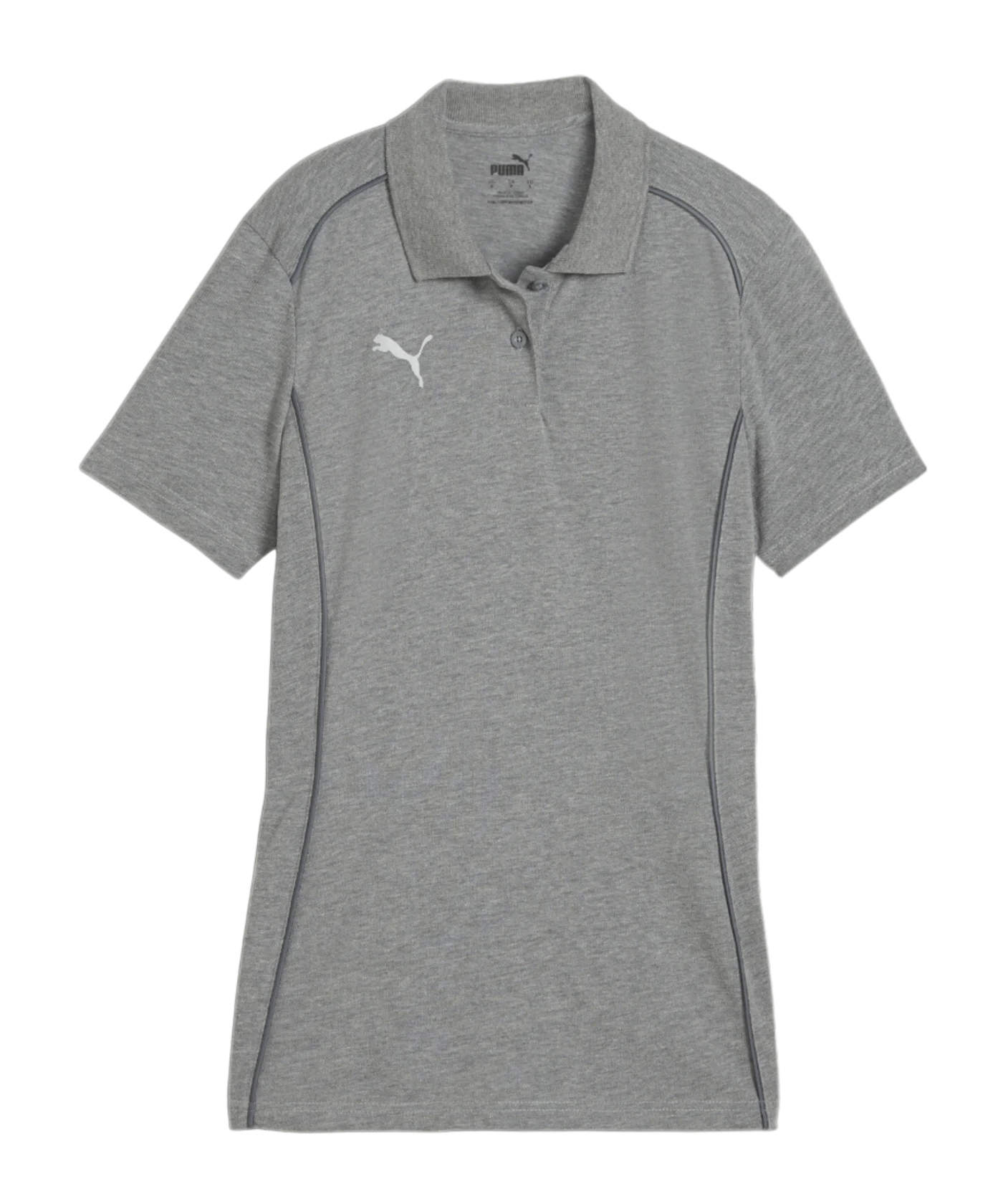 PUMA teamFINAL Casuals Poloshirt Damen Grau F06