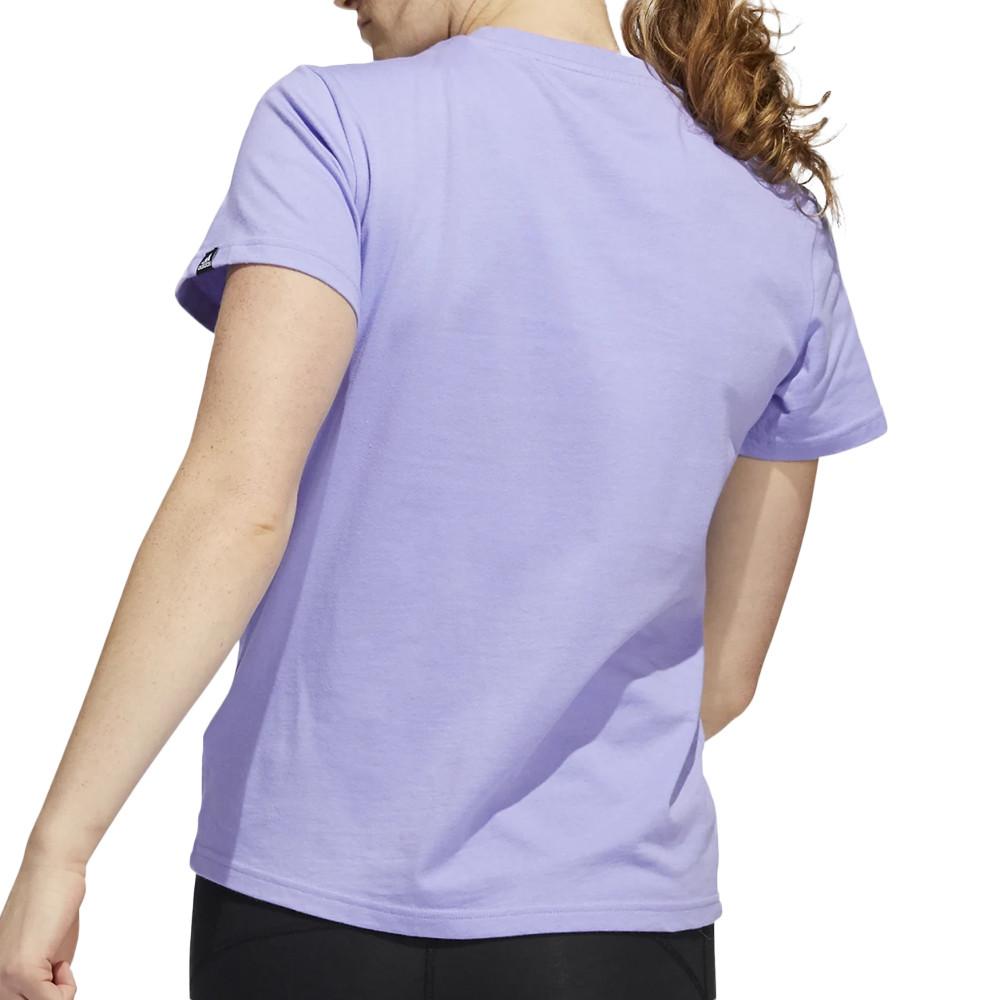 Adidas T-shirt Violet Femme Adidas Fun Sport
