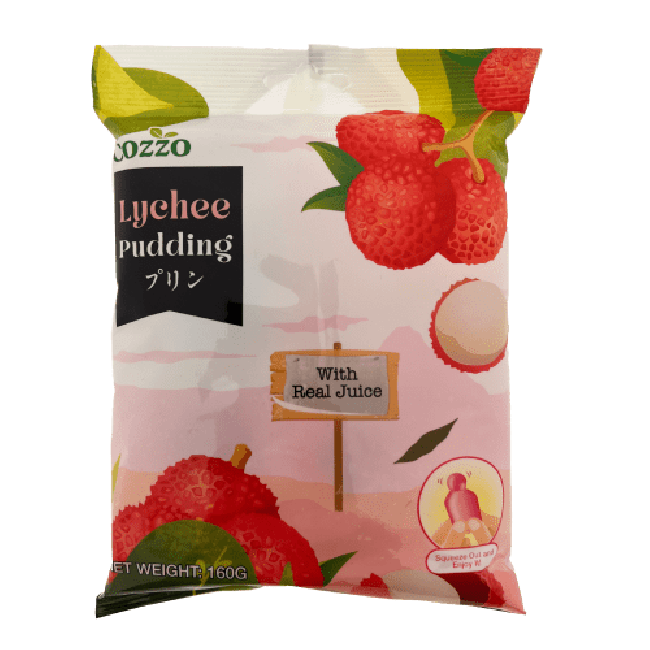 Cozzo Lychee Pudding 8x20g