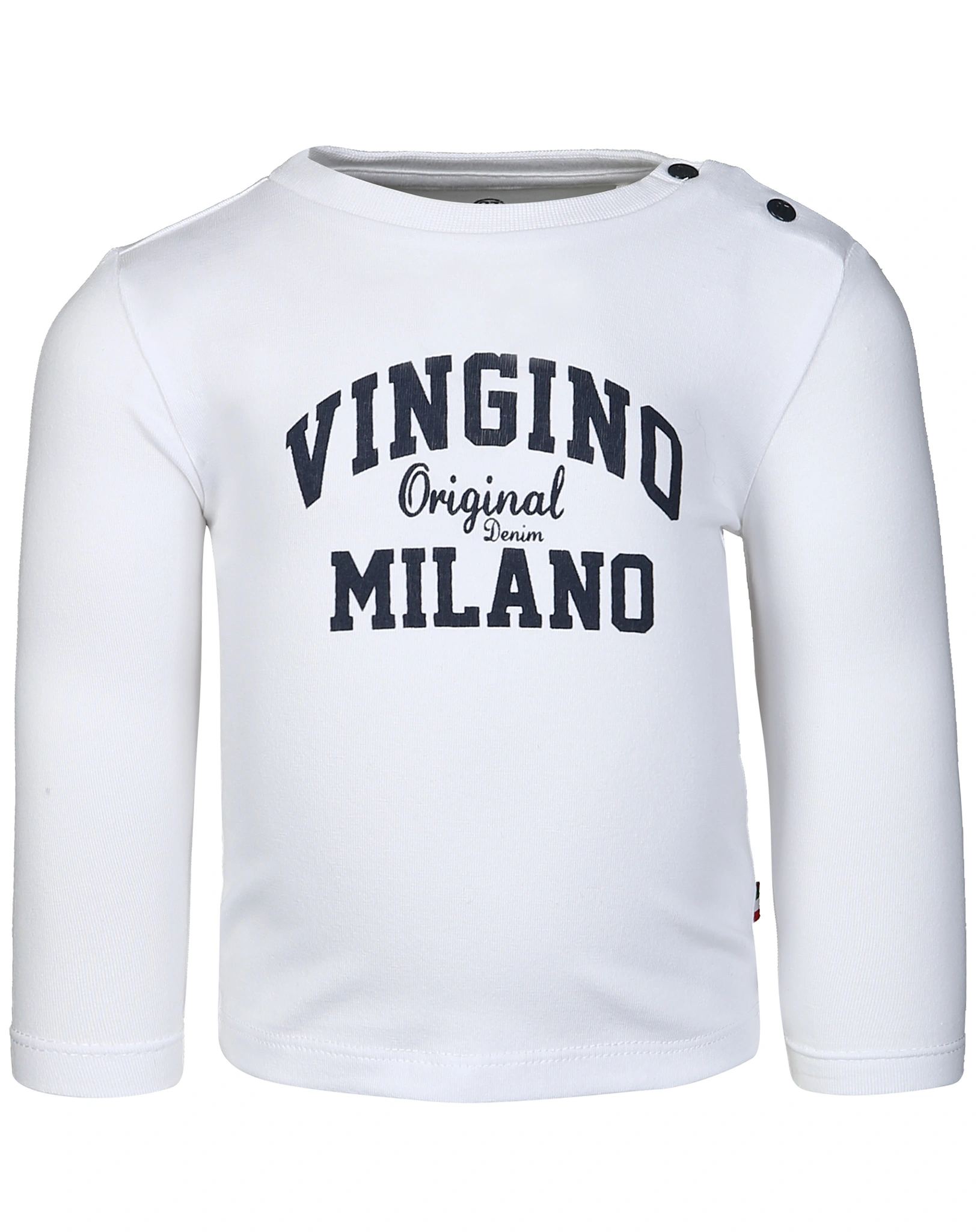 Langarmshirt JAY BABY in weiß
