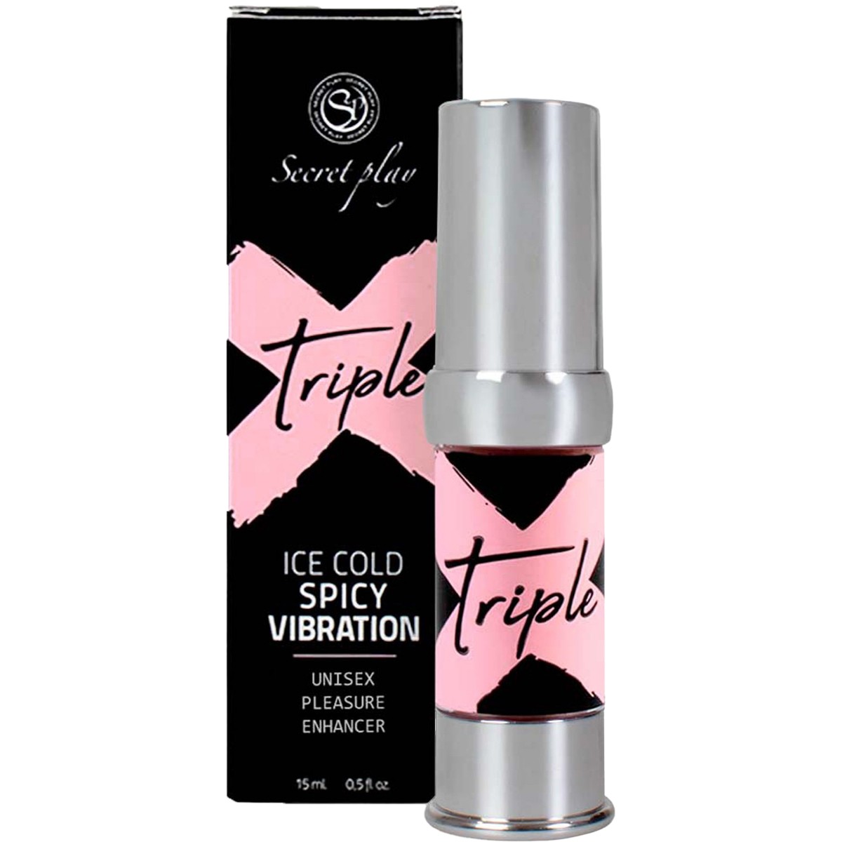 Gel intensitifant plaisir effet froid - Triple X - 15 ml