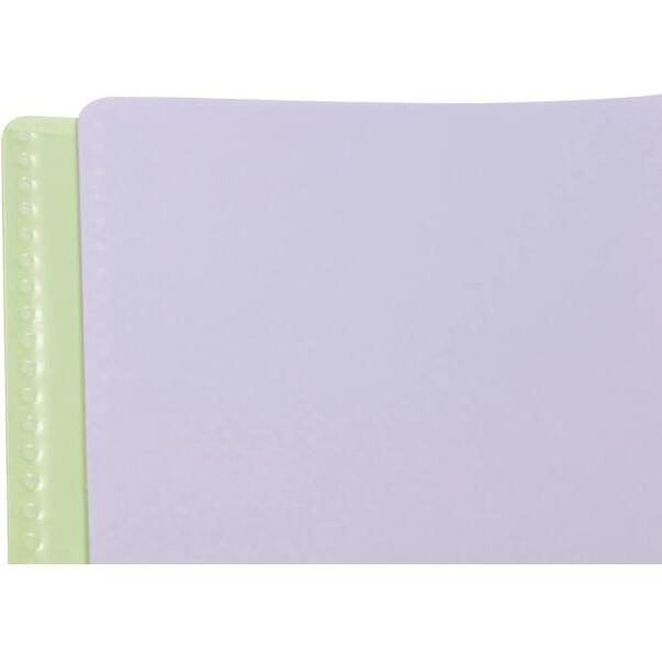 Cahier reliure intégrale enveloppante Koverbook A4 160 pages ligné + marge couverture polypropylène transparent