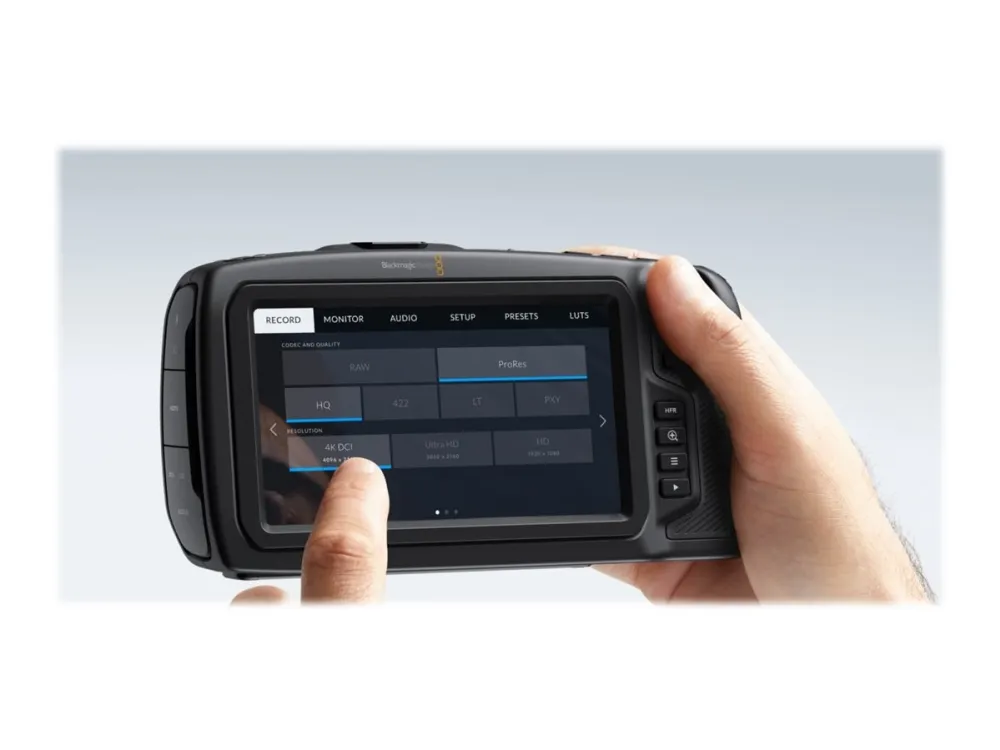 Blackmagic Pocket Cinema Camera 4K - Videokamera - 4K / 60 fps - kun kamerahus - flashkort - Bluetooth