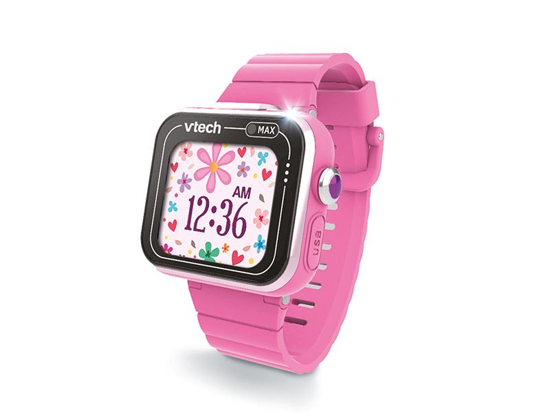 Vtech KidiZoom Smartwatch MAX framboise -FR- Kinder-Smartwatch