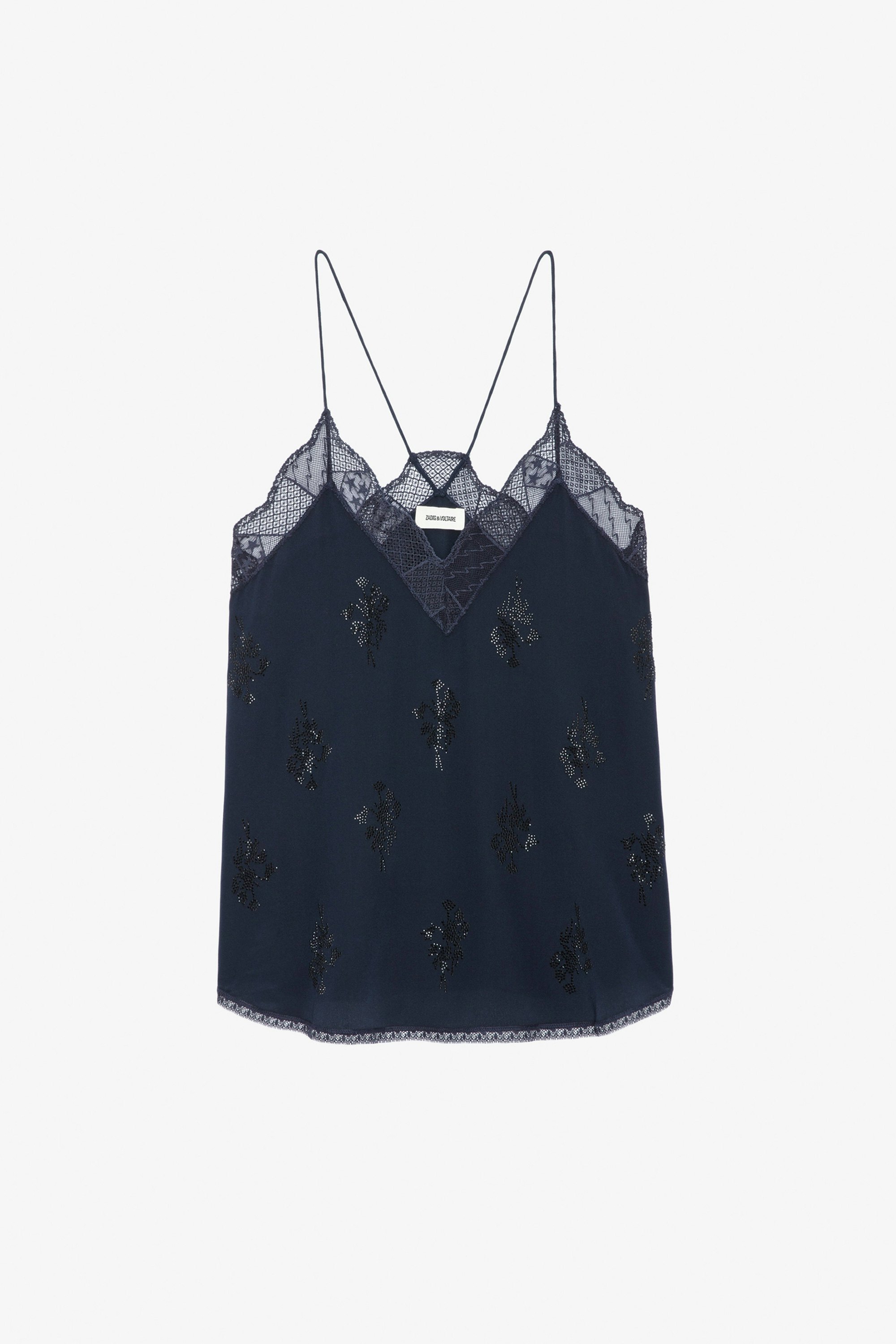 Caraco Christy Strass Soie