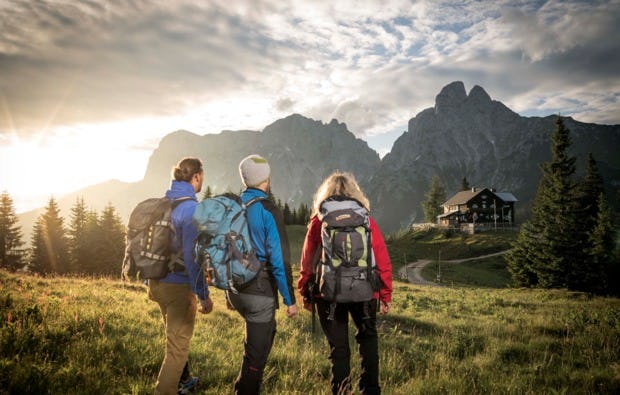 Berghütte übernachten in Johnsbach Steiermark