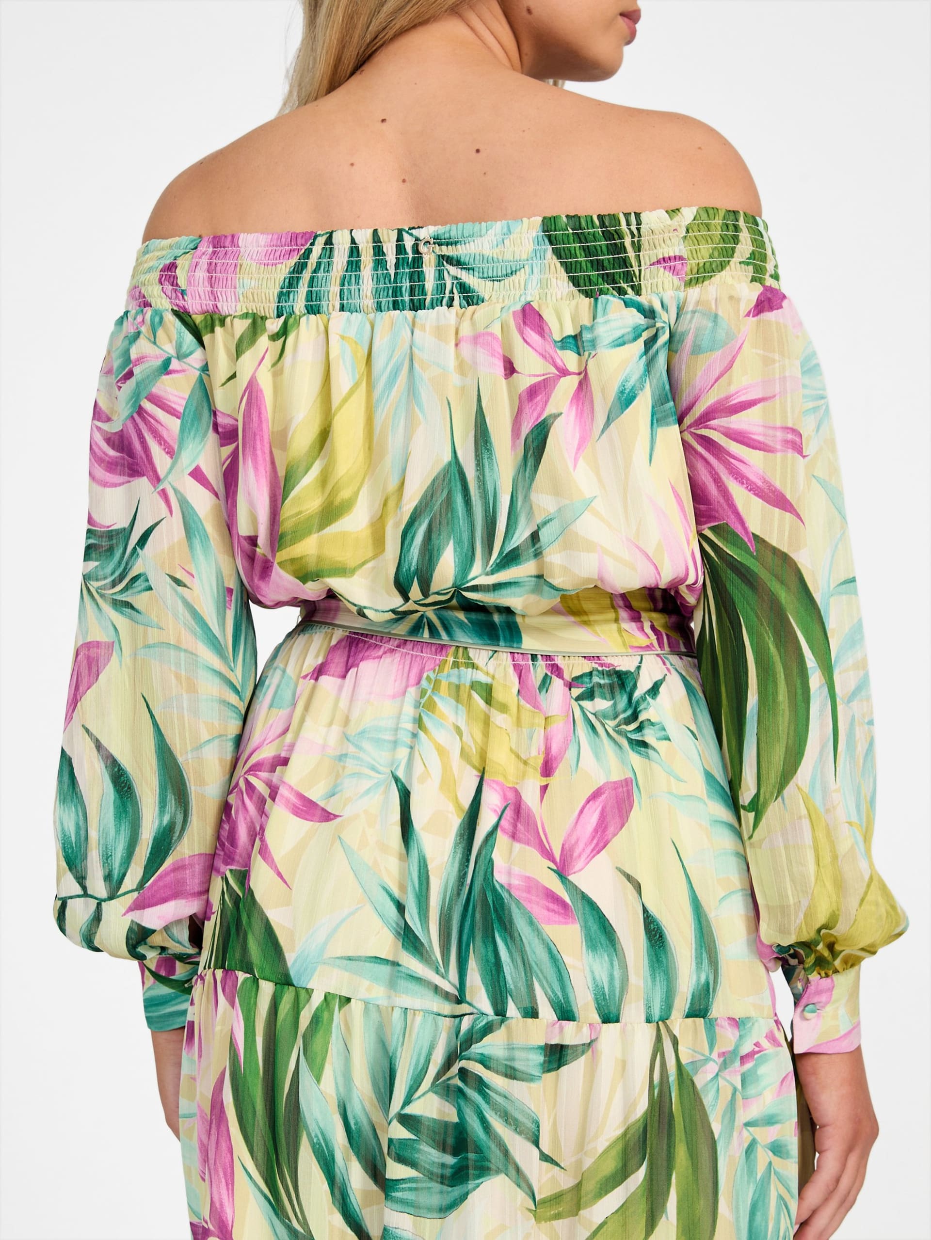 Vestido Maxi Estampado Eco Josee