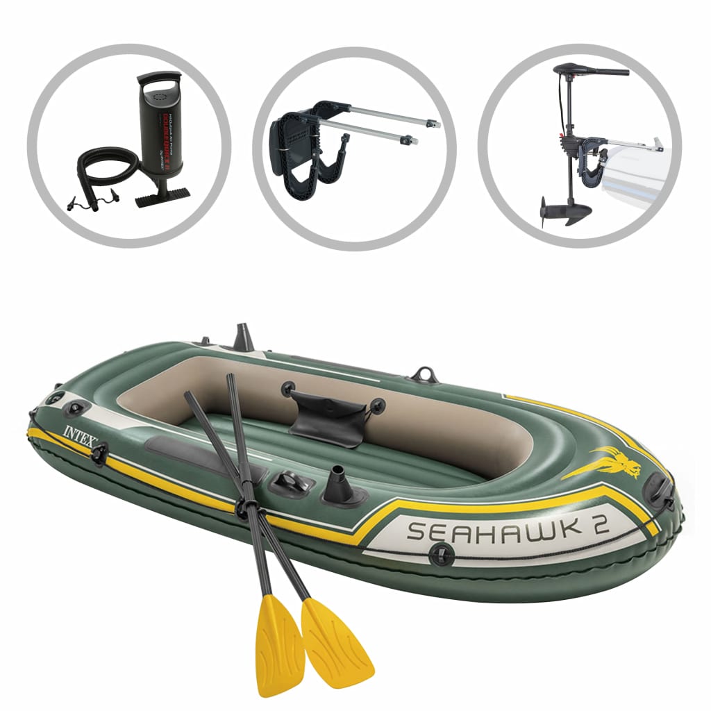 Barco inflável multicolorido Intex de 90 kg