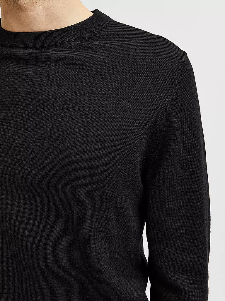 SELECTED Pullover SLHTOWN schwarz