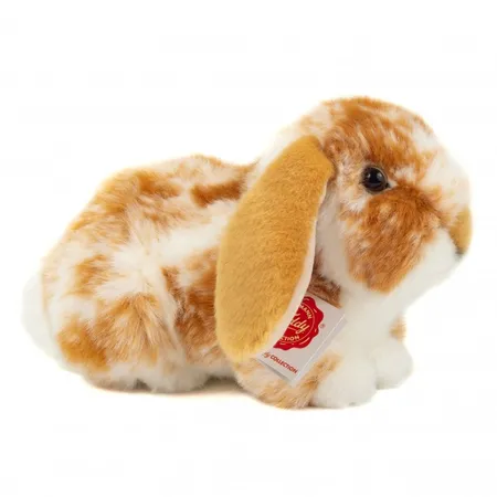 Teddy Hermann Widderkaninchen hellbraun-weiß gescheckt 23 cm