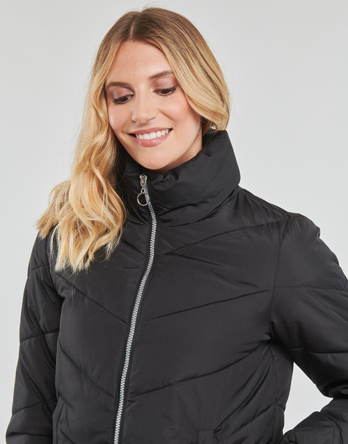 JDY - JDYFINNO SHORT PADDED JACKET OTW HAB - Noir