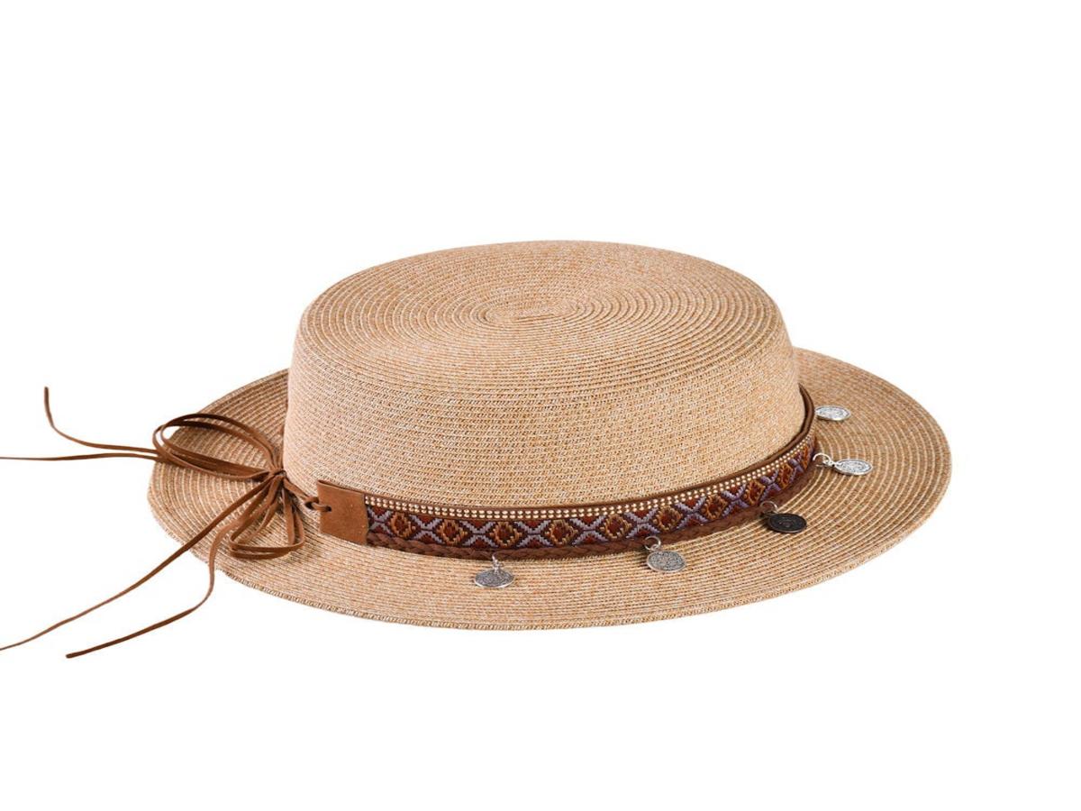 Decopatent Zonnehoed Dames Rond - Ø58 cm - UV Bescherming