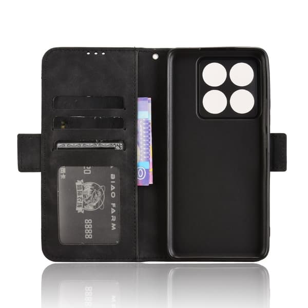 For Xiaomi 14T Pro Multiple Slots Lommebok-deksel Beskyttende