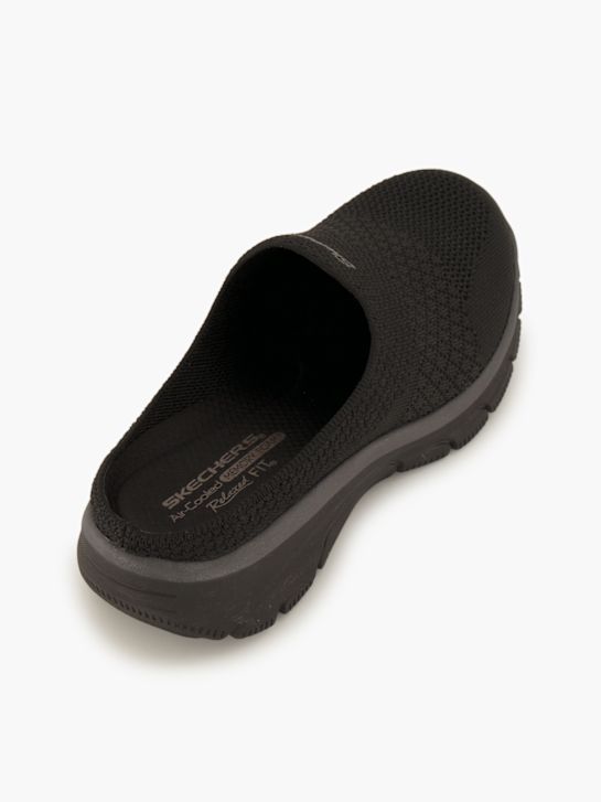 Skechers Pantoffel Schwarz