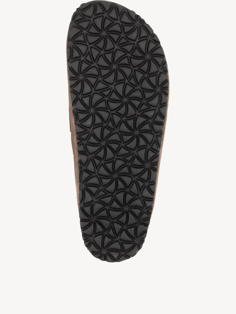 Leren Slipper - bruin