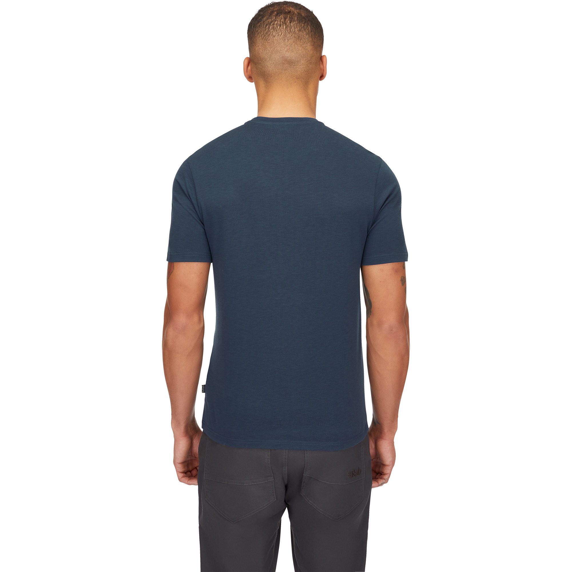 RAB Crimp Reflection T-Shirt Herren tempest blue