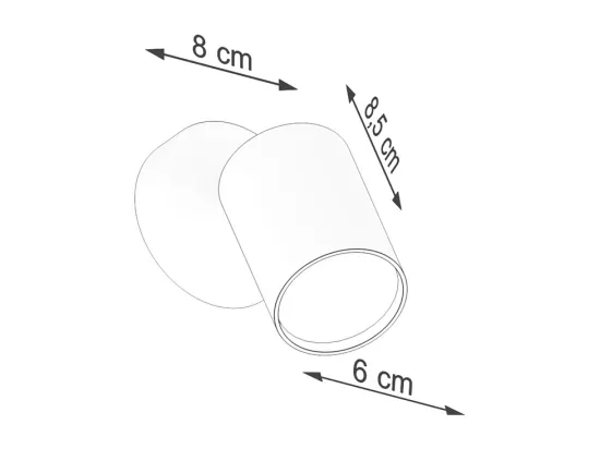 Sollux Lemmi Spot Simple Blanc